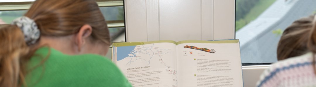 Children in the school gymnasium