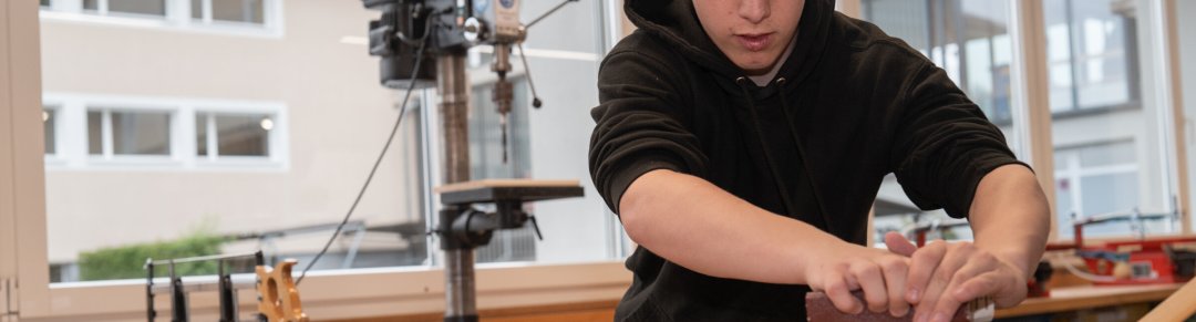 Children in the school gymnasium